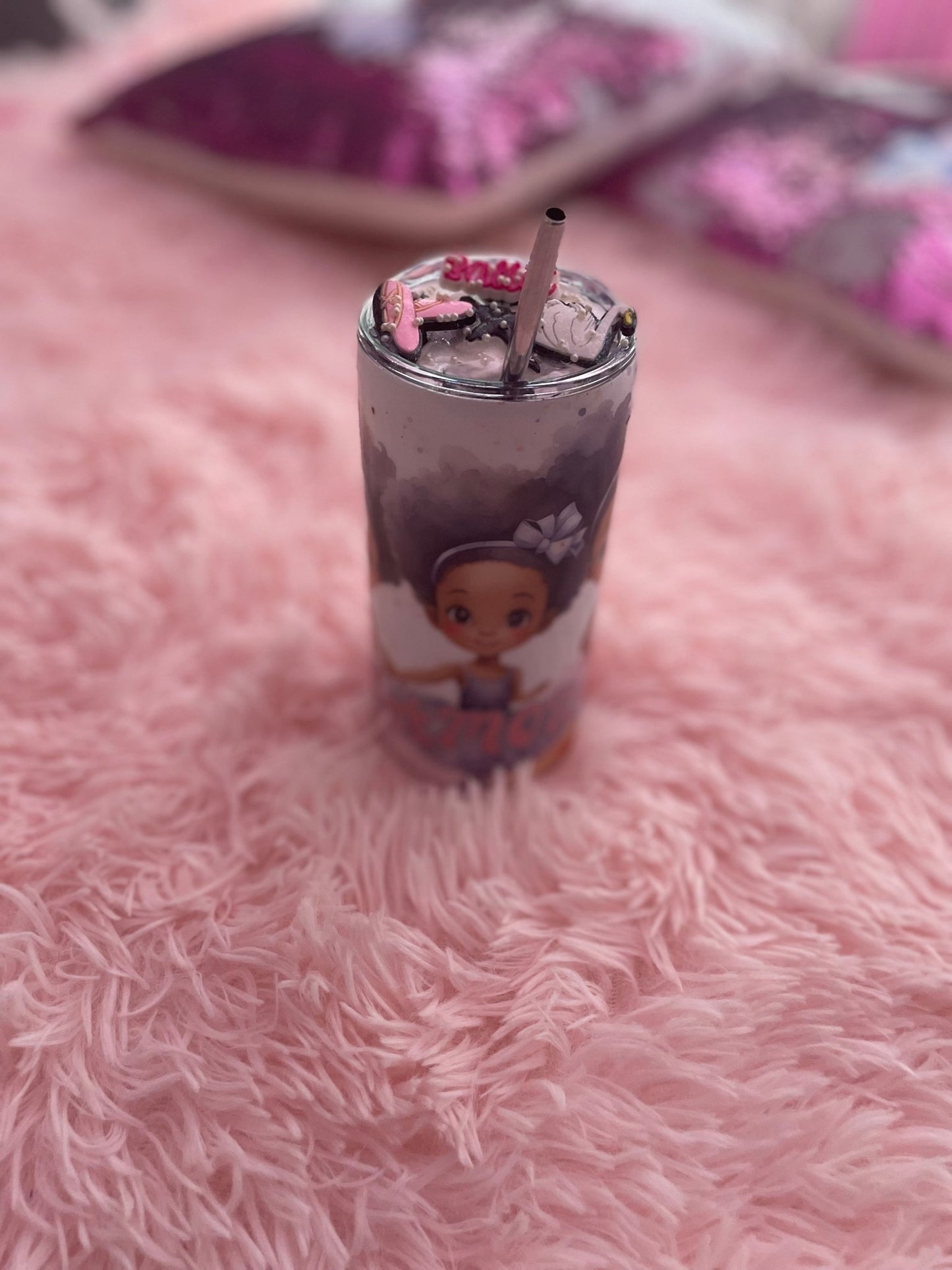 “Ballerina” themed Tumbler - Caprice Customz LLC