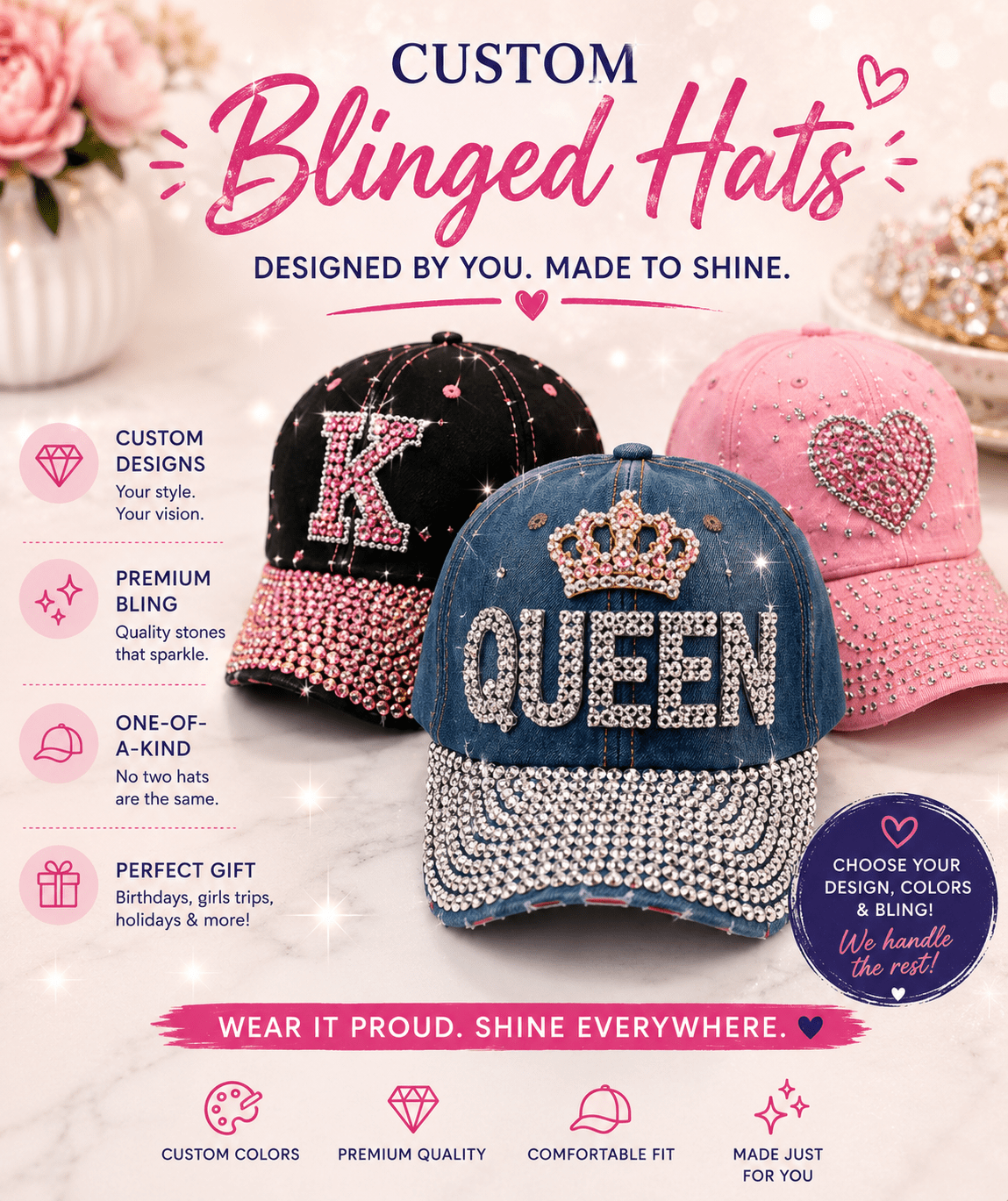 Custom Hat - Caprice Customz LLC