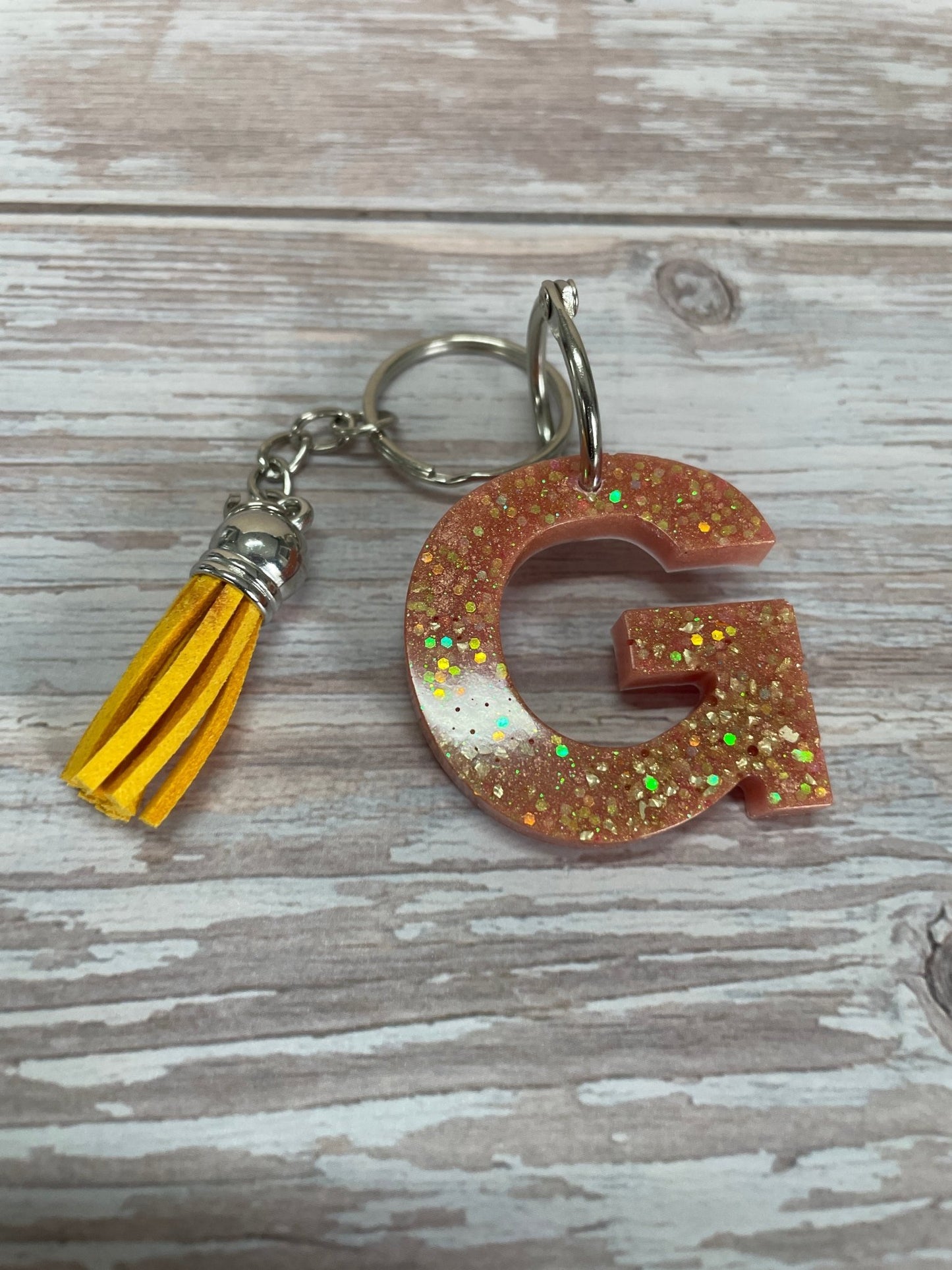 Letter Keychains - Caprice Customz LLC