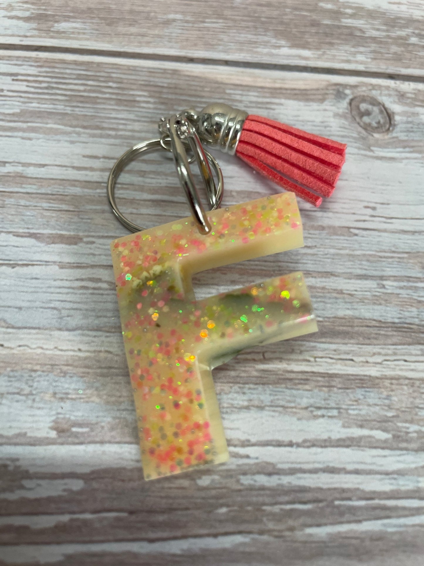 Letter Keychains - Caprice Customz LLC
