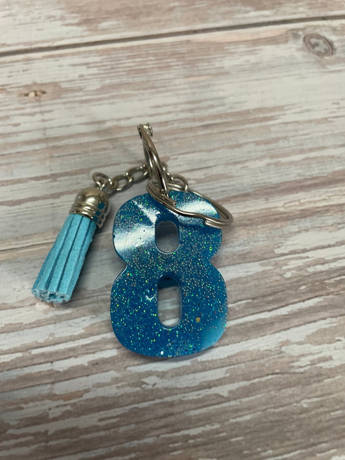 Number Keychains - Caprice Customz LLC