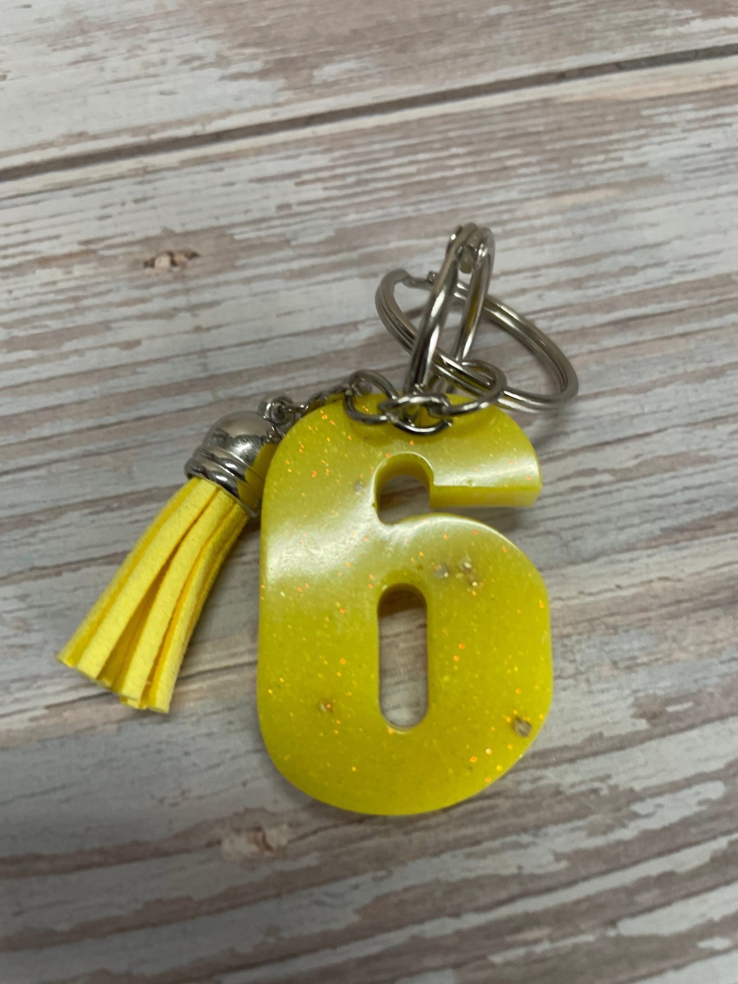 Number Keychains - Caprice Customz LLC