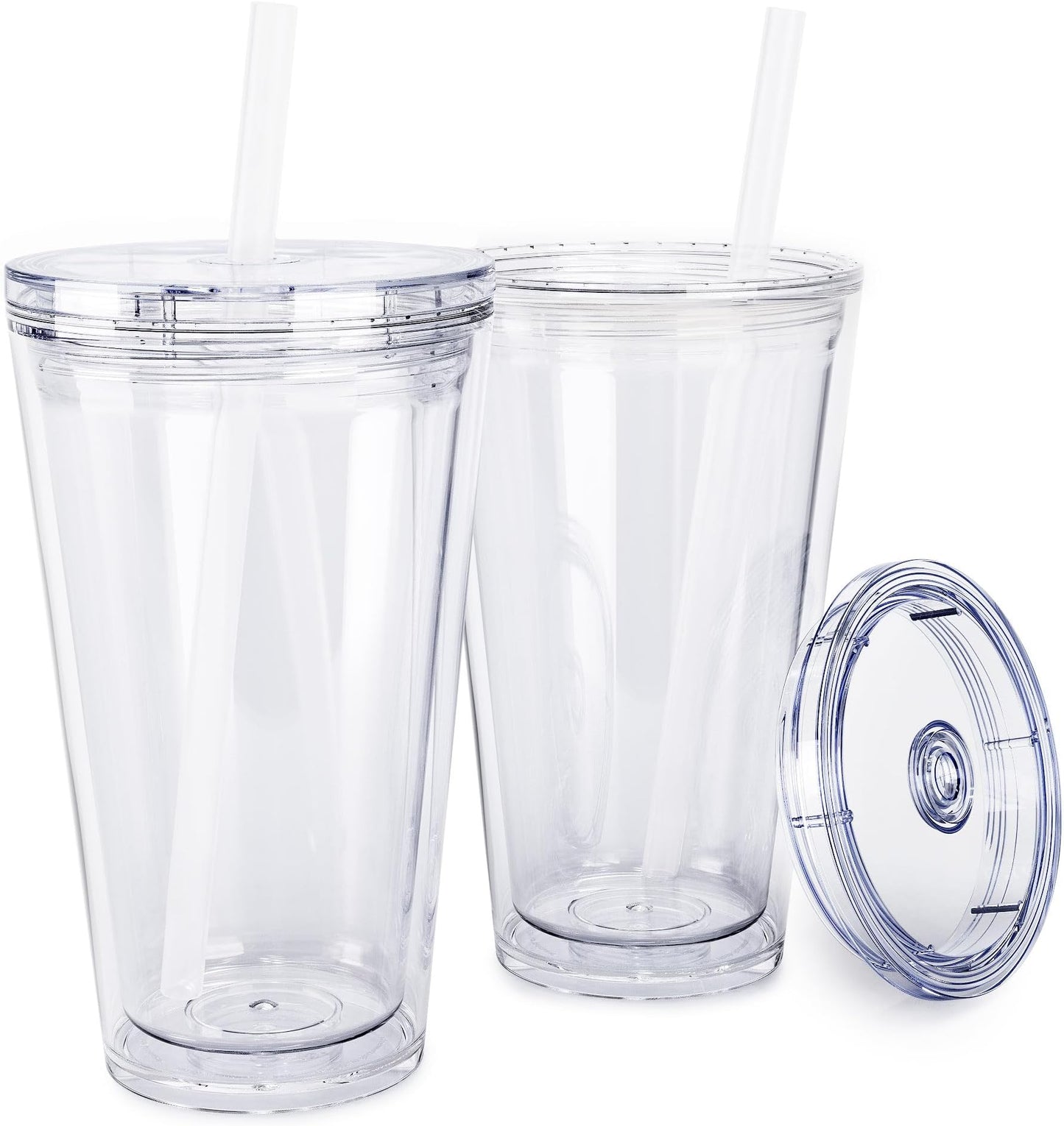 16 Ounce Double wall Acrylic Tumblers - Caprice Customz LLC