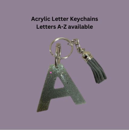 Custom Keychain Letters