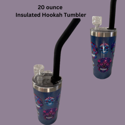 20 ounce Custom Insulated "Hookah" Tumbler