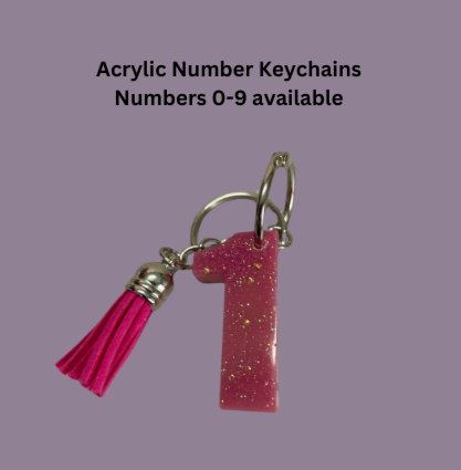 Custom Keychain Numbers