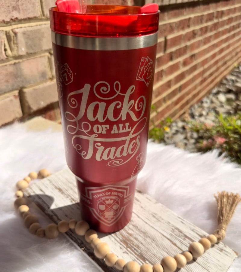 40 - ounce Stainless Steel Tumbler | Customized - Caprice Customz LLC