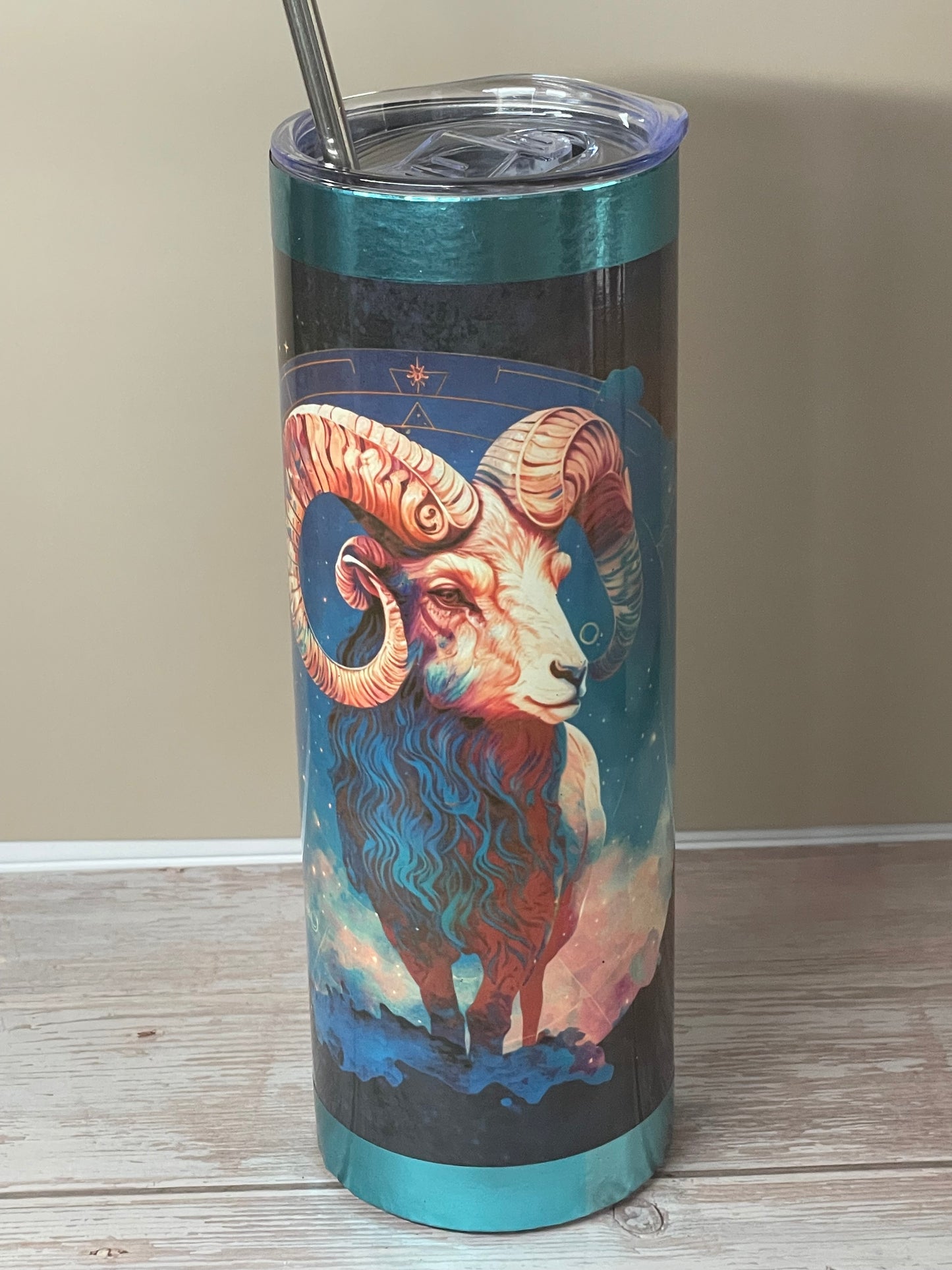 Aries Zodiac Tumbler