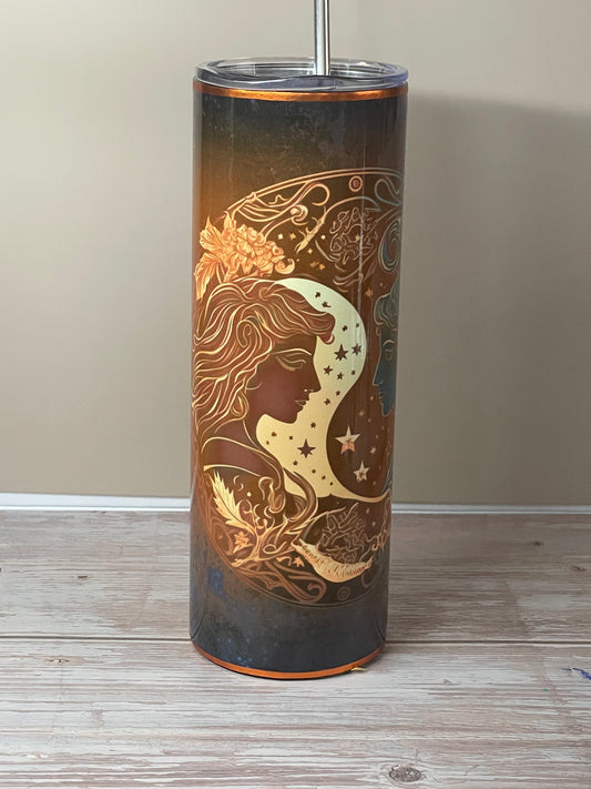 Gemini Zodiac Tumbler