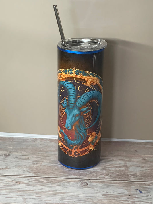 Capricorn Zodiac Tumbler