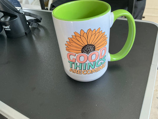 Good things mug