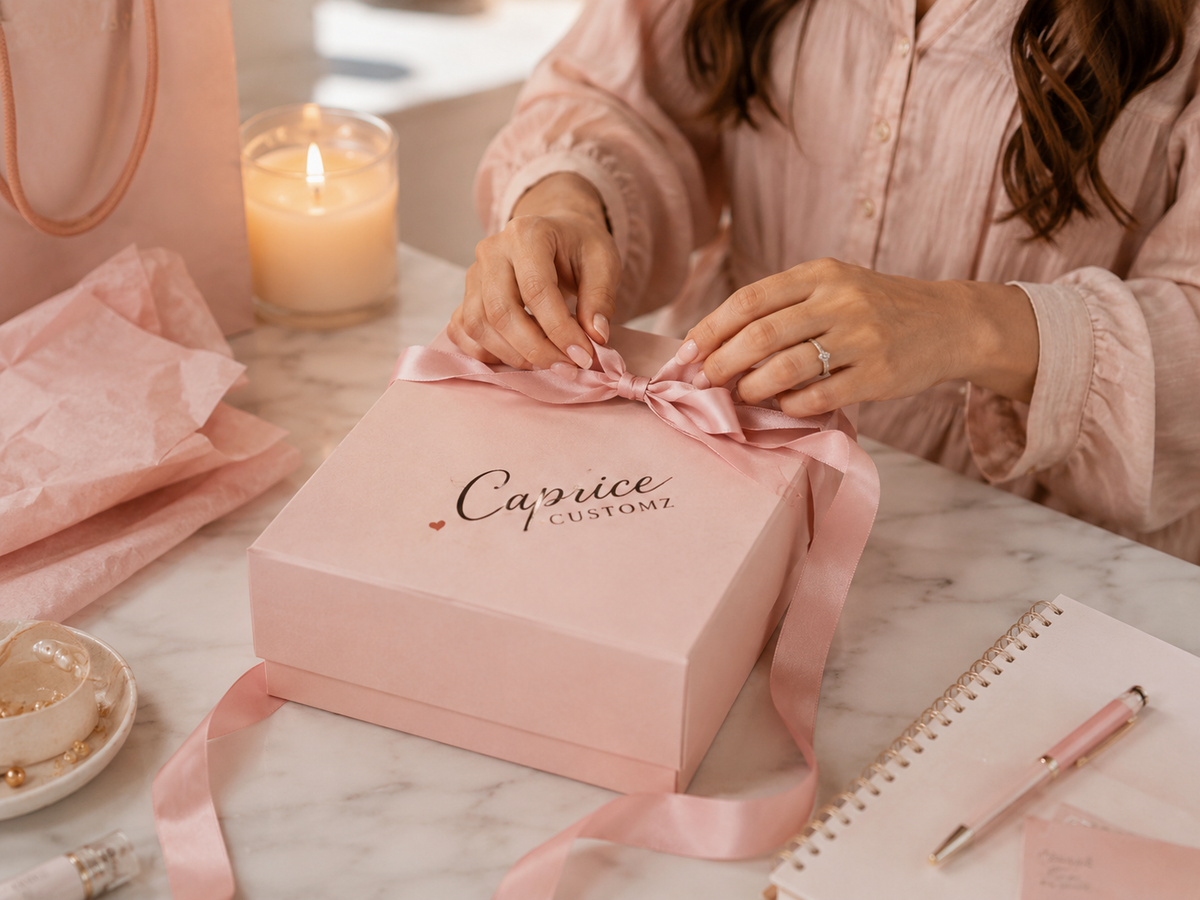 Caprice Customz handmade packaging