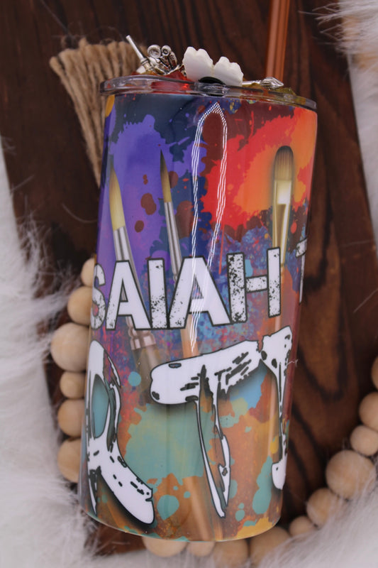 “Artist” themed Tumbler