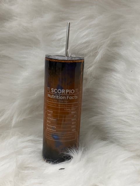 Scorpio Zodiac Tumbler