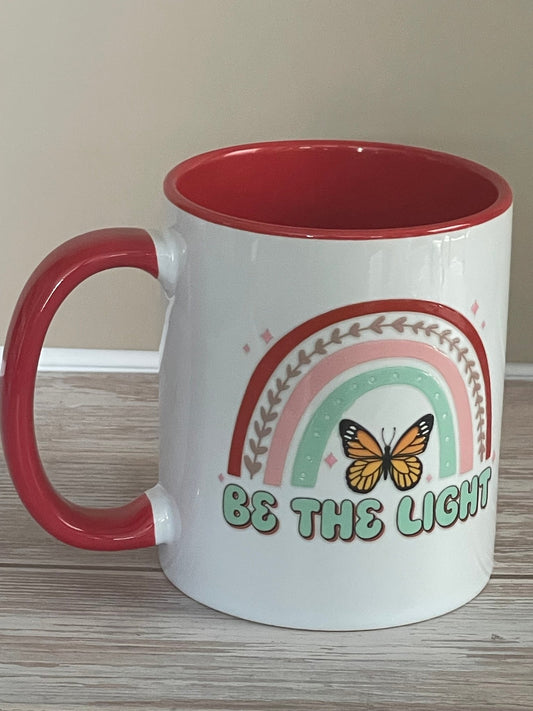 Be the light Mug - Caprice Customz LLC