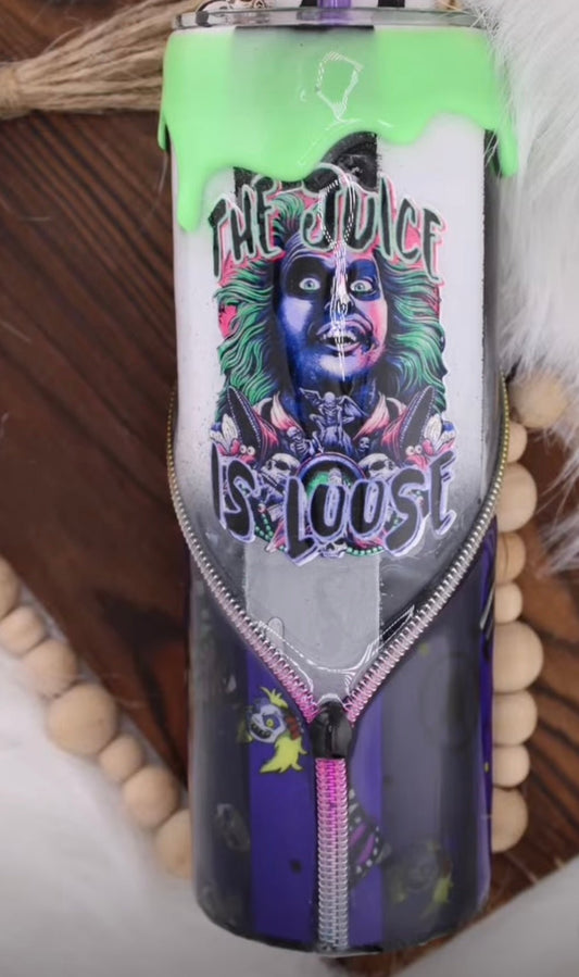 Beetlejuice Tumbler - Caprice Customz LLC