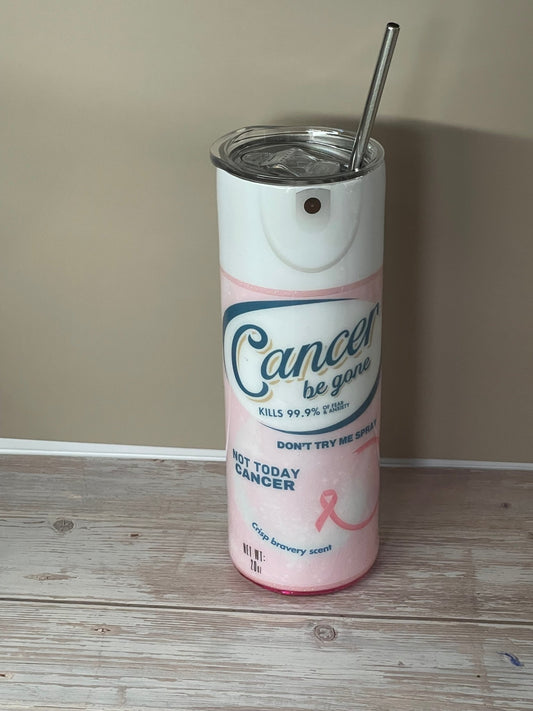 Cancer be gone Tumbler - Caprice Customz LLC