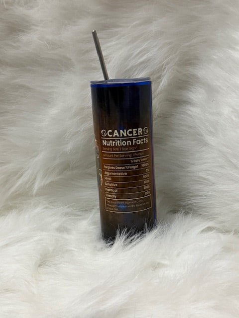 Cancer Zodiac Tumbler - Caprice Customz LLC