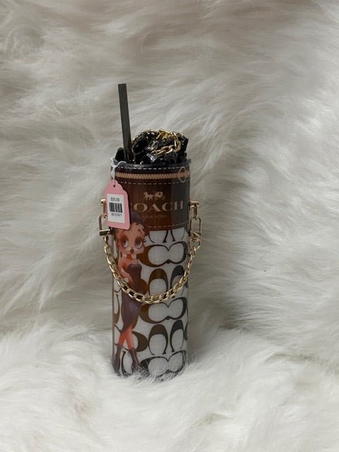 Coach Betty Boop Purse Tumbler - Caprice Customz LLC