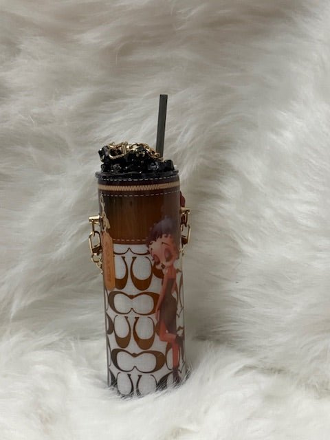 Coach Betty Boop Purse Tumbler - Caprice Customz LLC