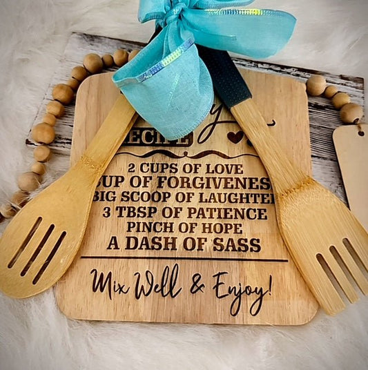 Engraved Cutting Board - Caprice Customz LLC
