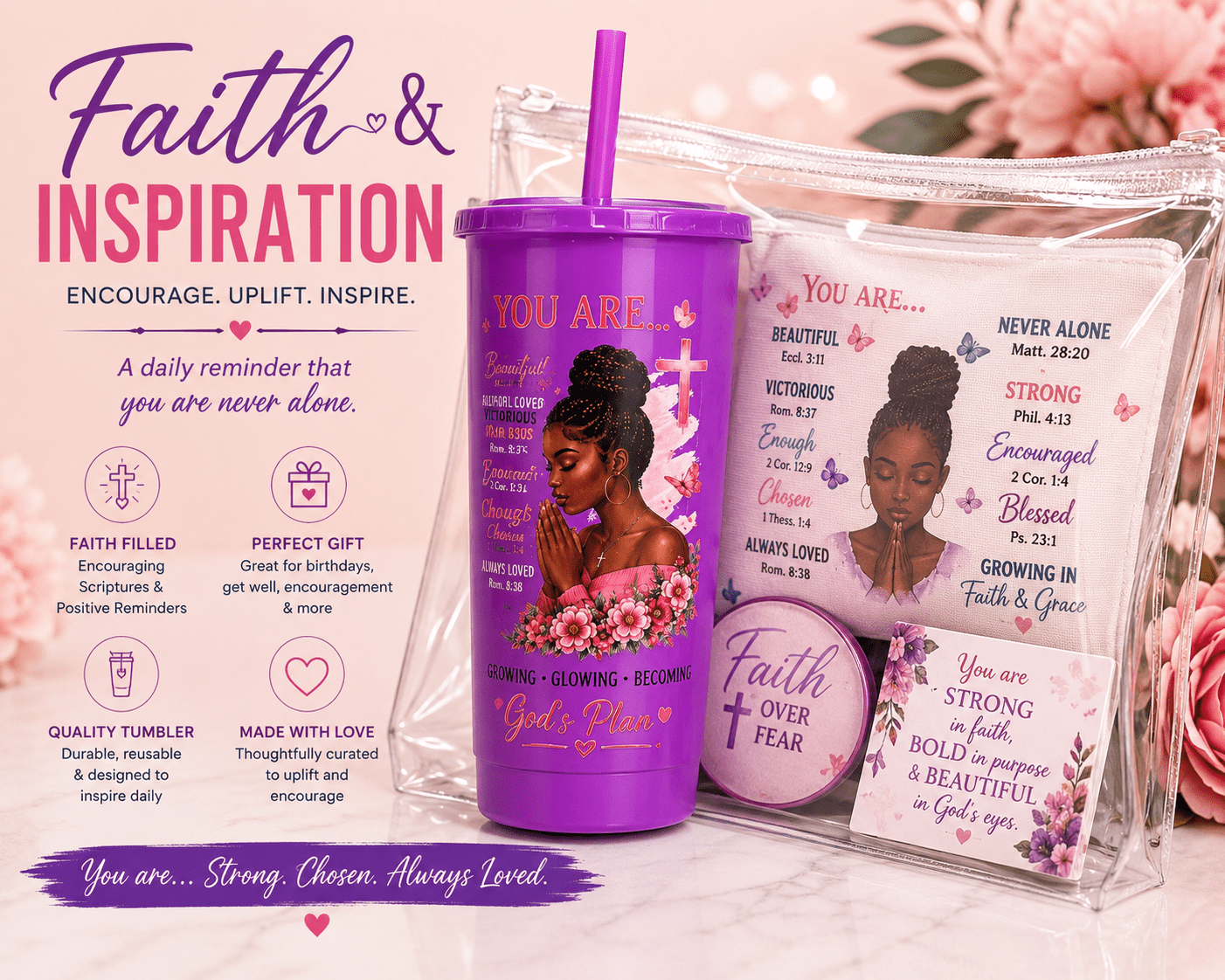 Faith and Inspiration Set - Caprice Customz LLC