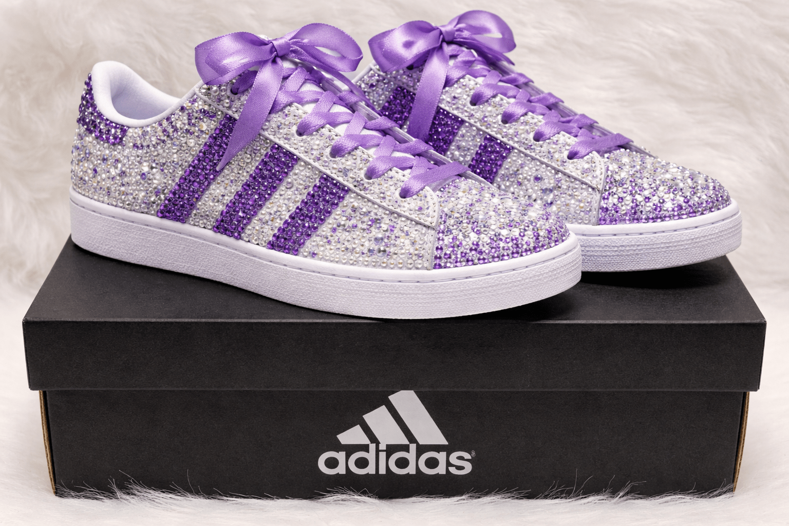 Full Bling Rhinestone Sneakers - Caprice Customz LLC
