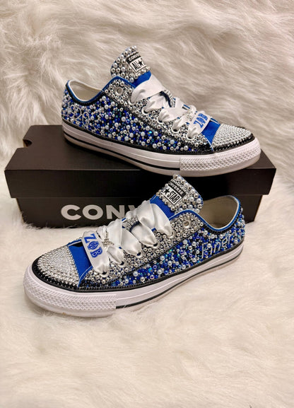 Full Bling Rhinestone Sneakers - Caprice Customz LLC