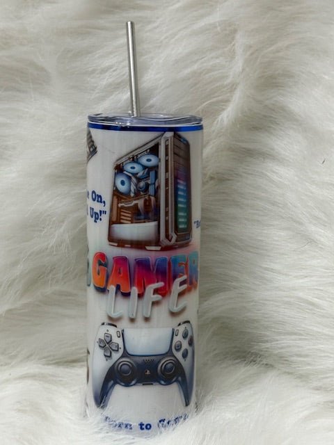 Gamer life Tumbler - Caprice Customz LLC