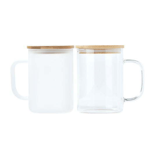 Glass Bamboo Mugs - Caprice Customz LLC