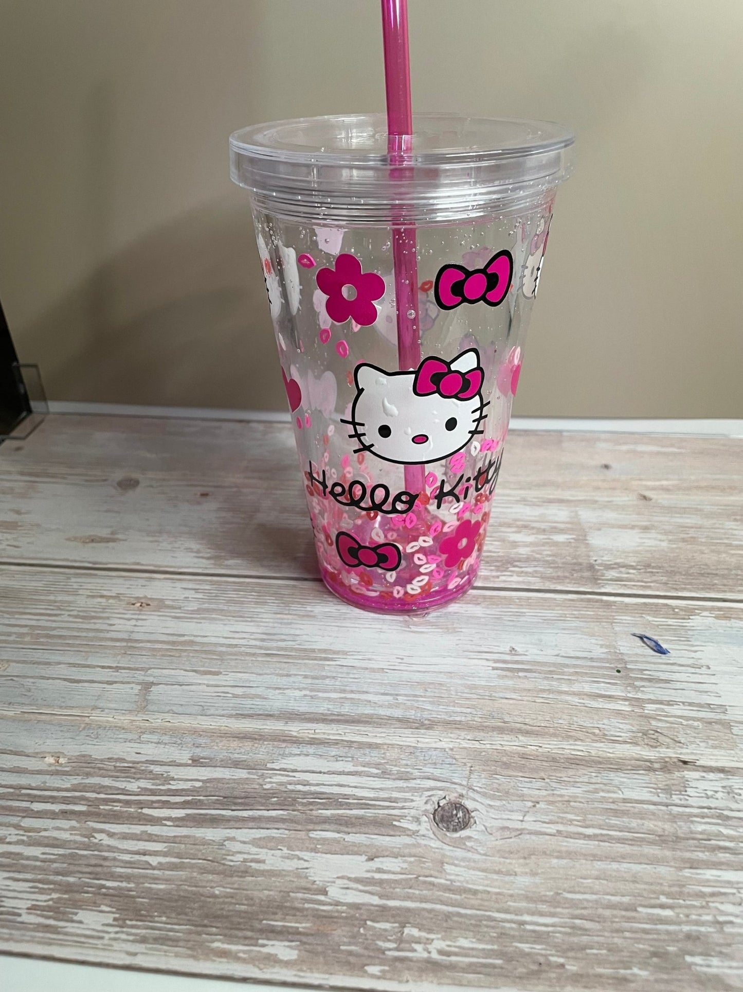 Hello Kitty Snowglobe Cup - Caprice Customz LLC