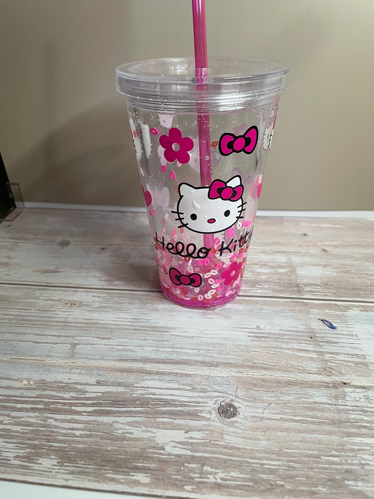 Hello Kitty Snowglobe Cup - Caprice Customz LLC