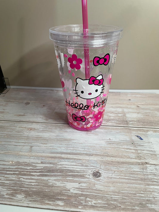 Hello Kitty Snowglobe Cup - Caprice Customz LLC