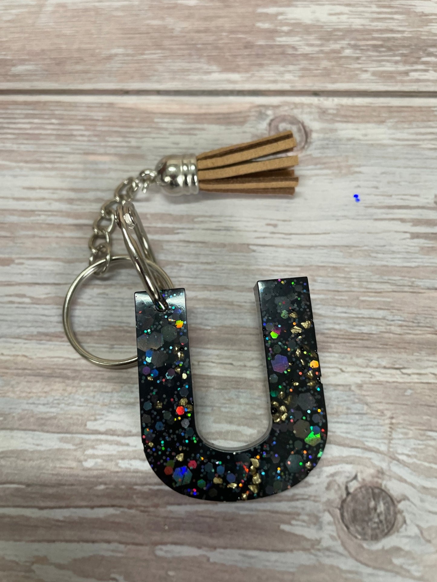 Letter Keychains - Caprice Customz LLC
