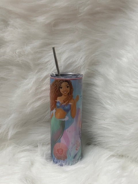 Mermaid tumbler - Caprice Customz LLC