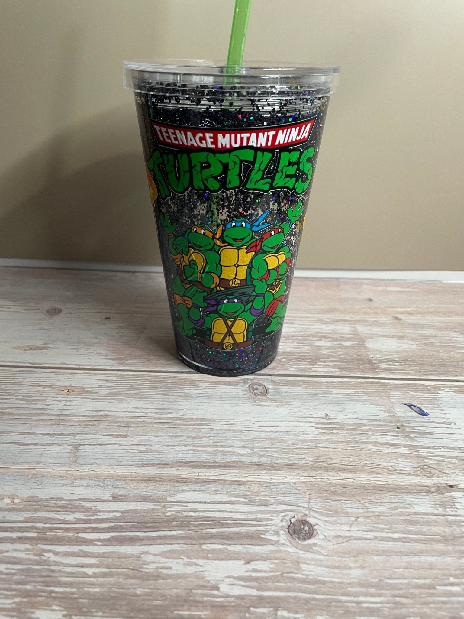 Ninja Turtles Snowglobe Cup - Caprice Customz LLC