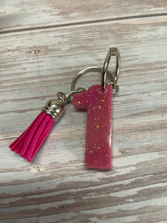Number Keychains - Caprice Customz LLC