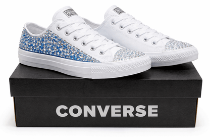 Partial Blinged Rhinestone Sneakers - Caprice Customz LLC