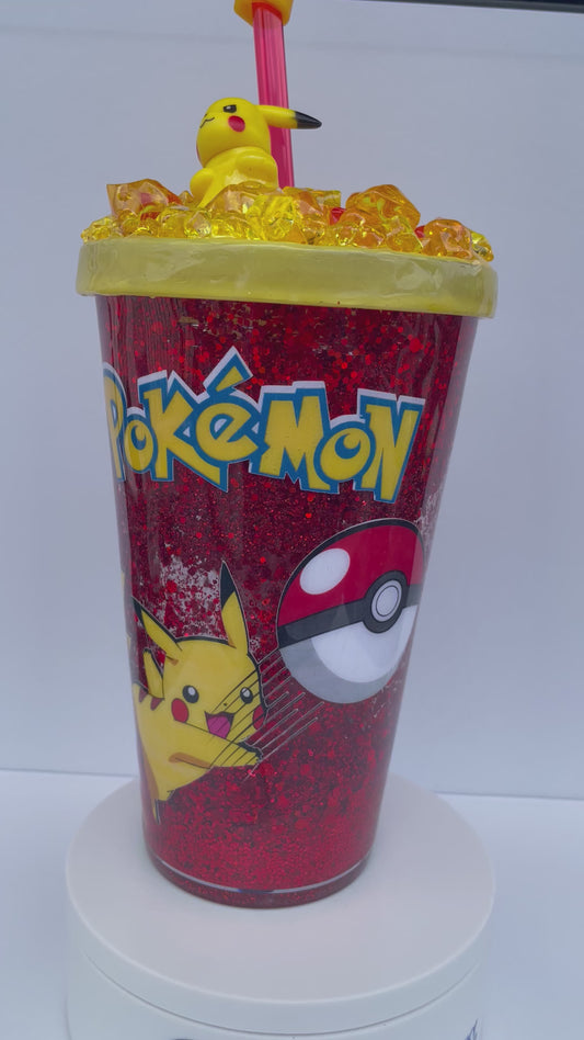 "Pokemon" Themed Snowglobe Cup