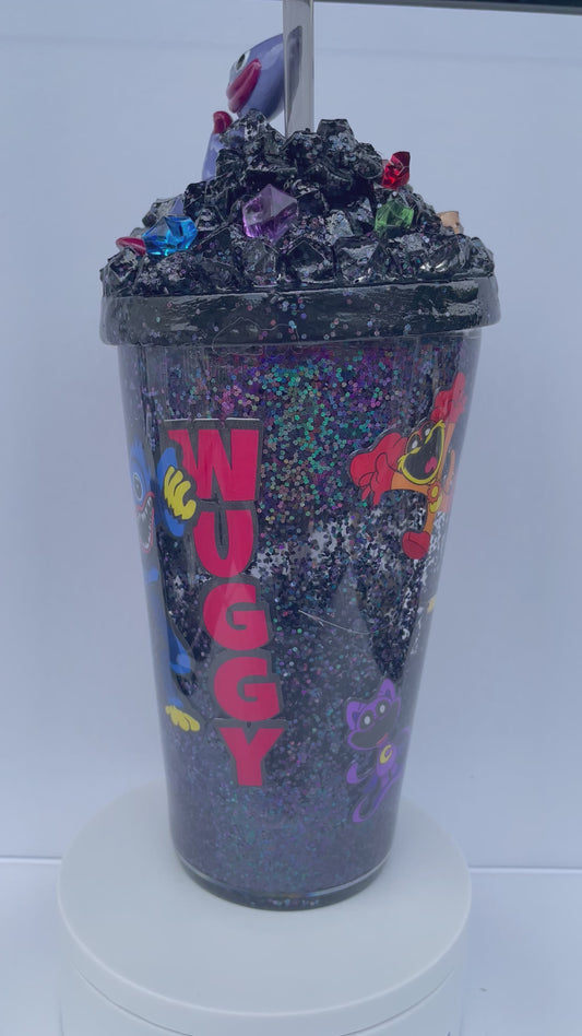 "Poppy Playtime" Huggy Wuggy themed Cup