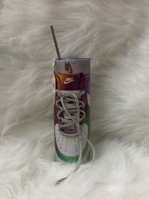 Rainbow sneaker Tumbler - Caprice Customz LLC