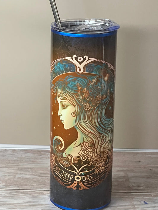 Virgo zodiac Tumbler - Caprice Customz LLC
